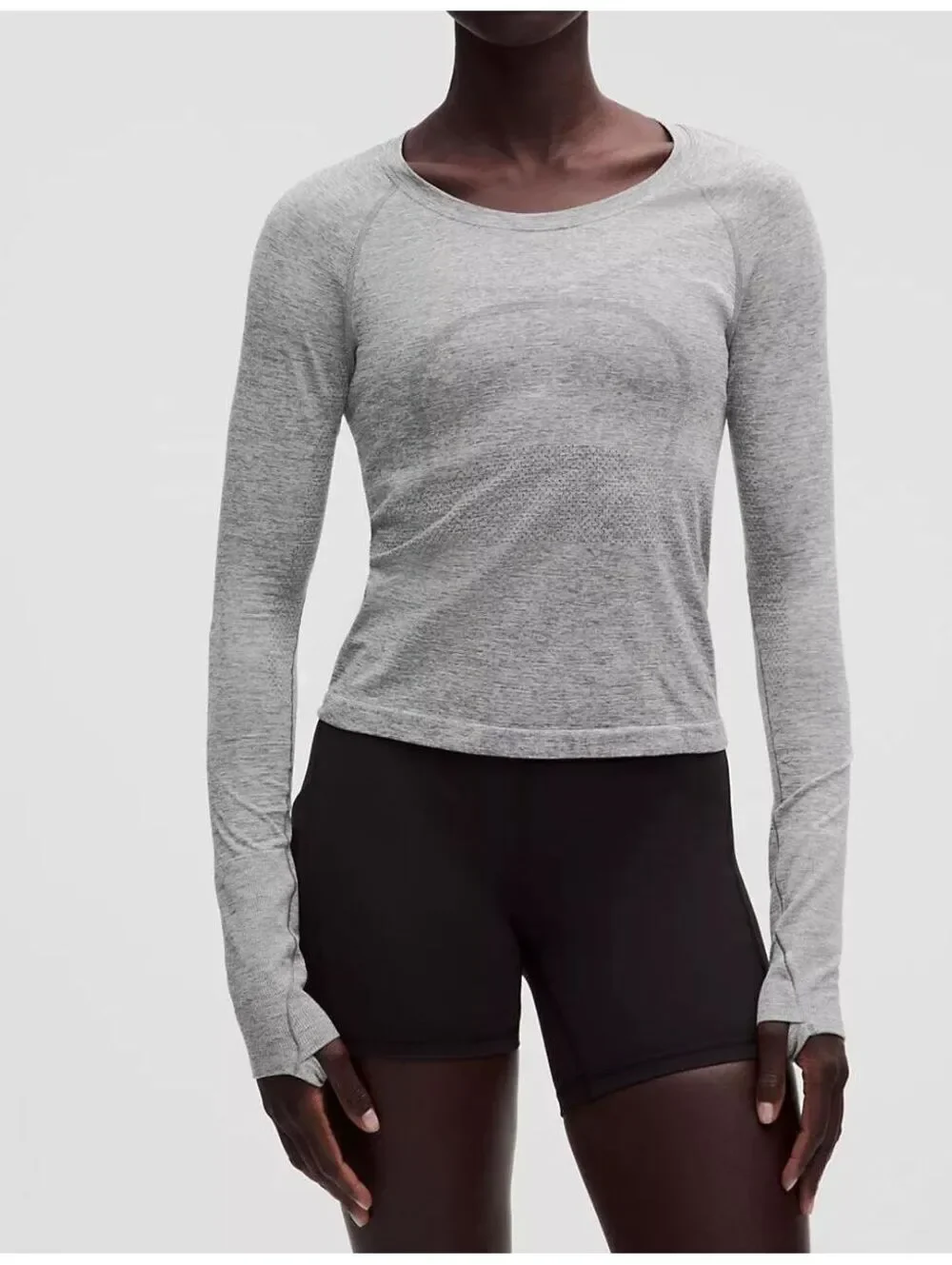 Lululemon Swiftly Tech Long-Sleeve Shirt 2.0 Waist Length Size 14